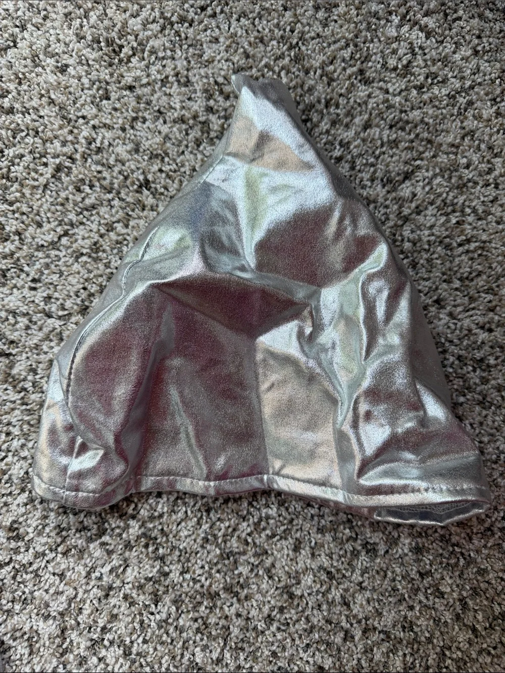 Halloween Tin Man costume - large top, medium pants and hat - Sequin Accents